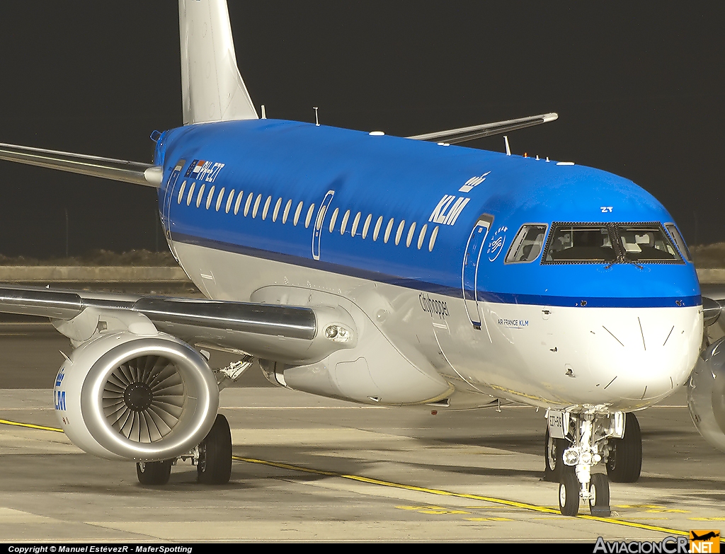 PH-EZT - Embraer 190-100STD - KLM-Cityhopper