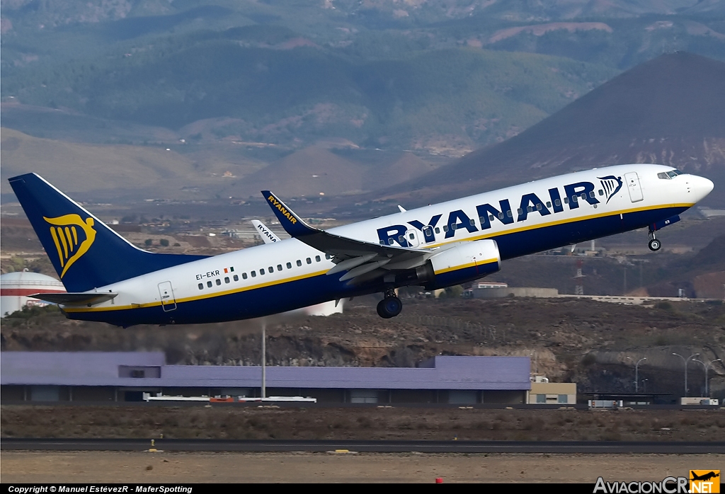 EI-EKR - Boeing 737-8AS - Ryanair