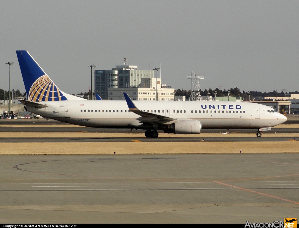 N26232 - Boeing 737-824 - United Airlines