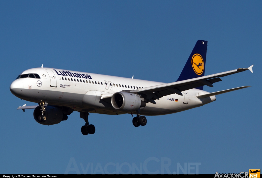D-AIPX - Airbus A320-211 - Lufthansa
