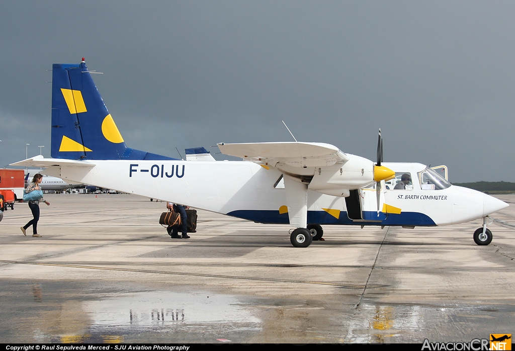 F-OIJU - Britten-Norman BN-2B-20 Islander - St. Barth Commuter