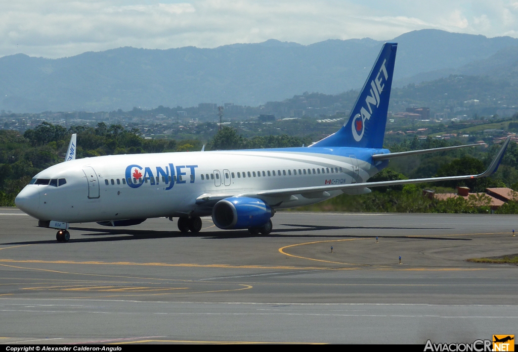 C-FYQN - Boeing 737-8AS - CanJet Airlines