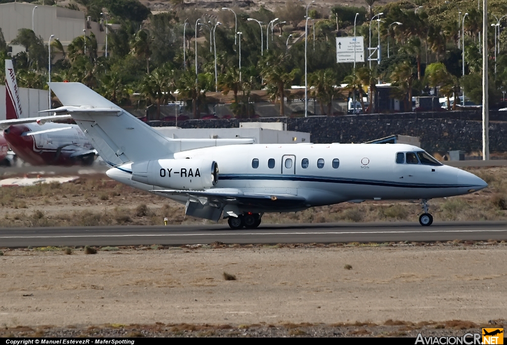 OY-RAA - British Aerospace BAe 125-800B - Air Alsie