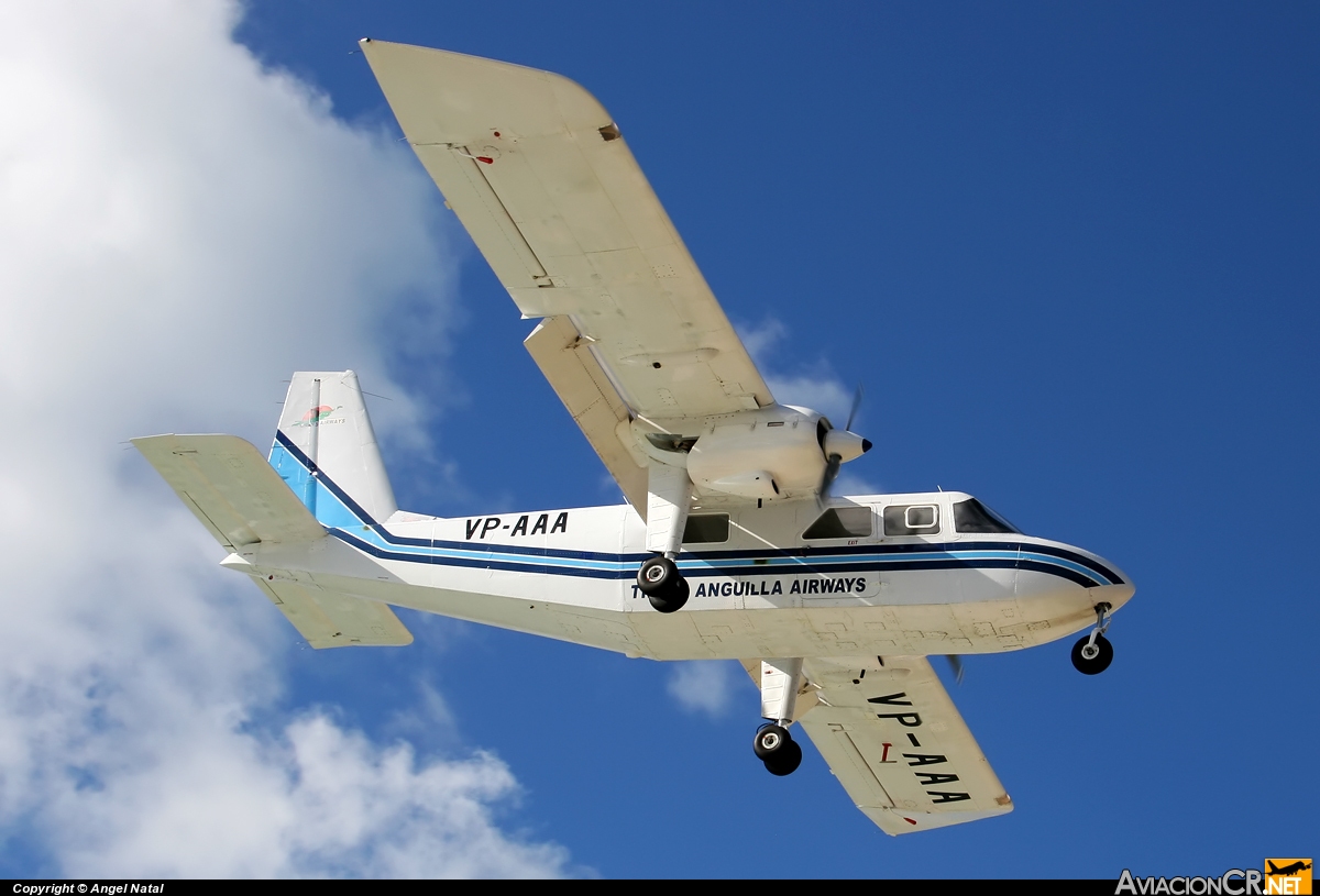 VP-AAA - Britten-Norman BN-2A-21 Islander - Trans Anguilla Airways