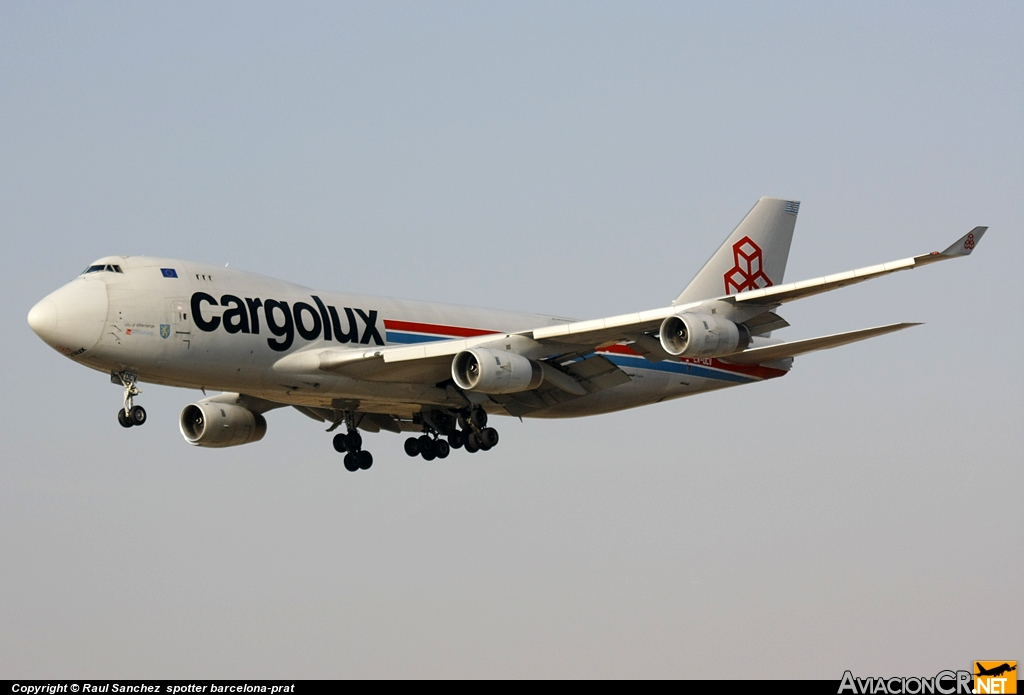 LX-DCV - Boeing 747-4B5(BCF) - Cargolux