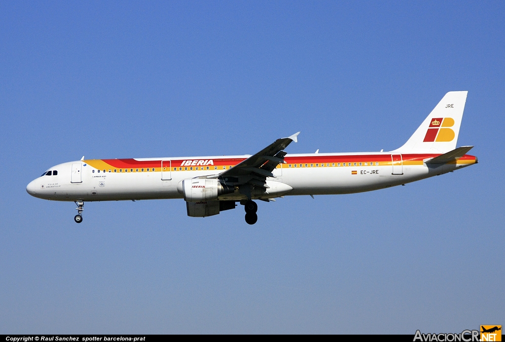 EC-JRE - Airbus A321-211 - Iberia