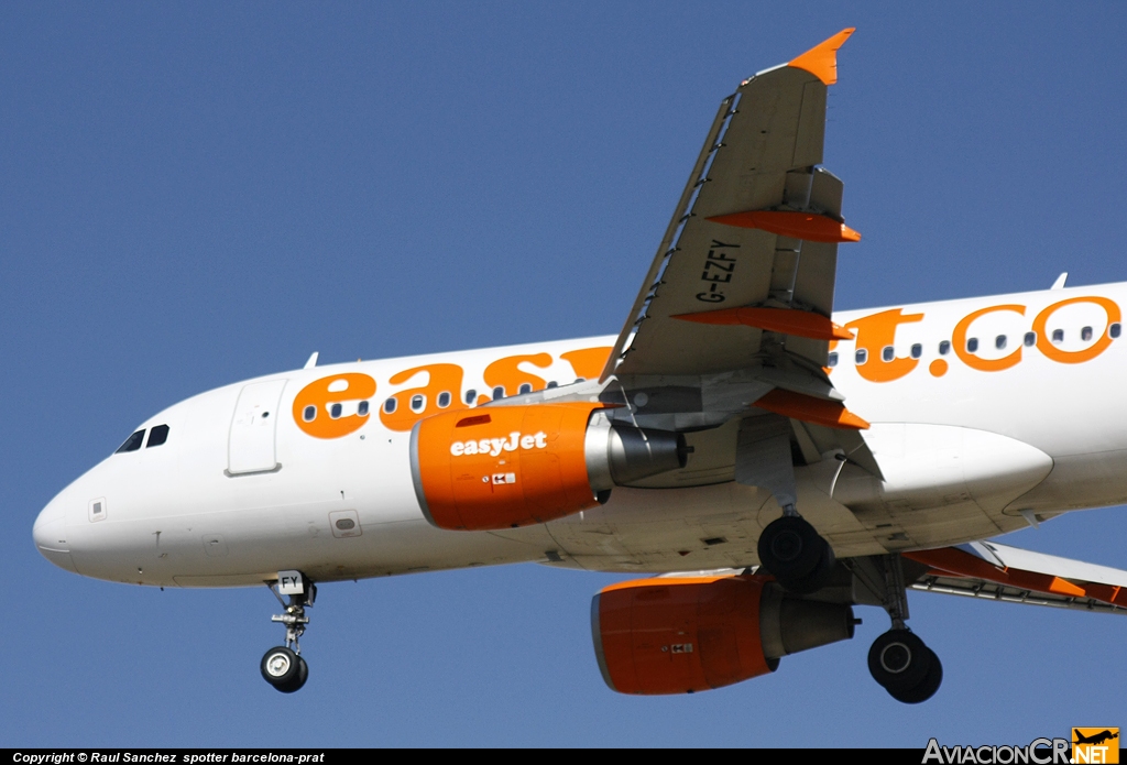 G-EZFY - Airbus A319-111 - EasyJet