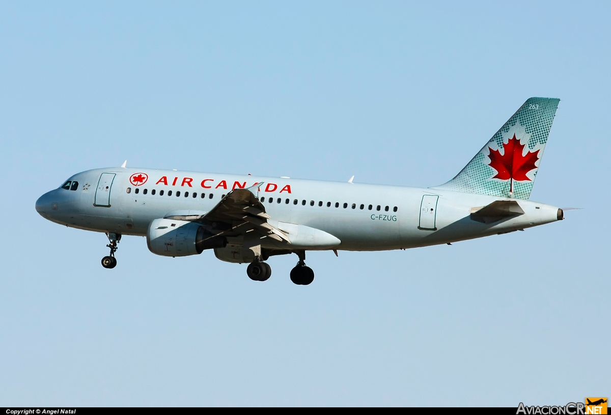 C-FZUG - Airbus A319-114 - Air Canada