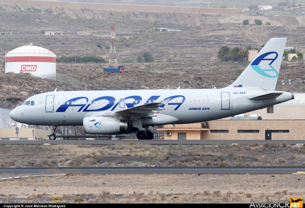 S5-AAP - Airbus A319-132 - Adria Airways