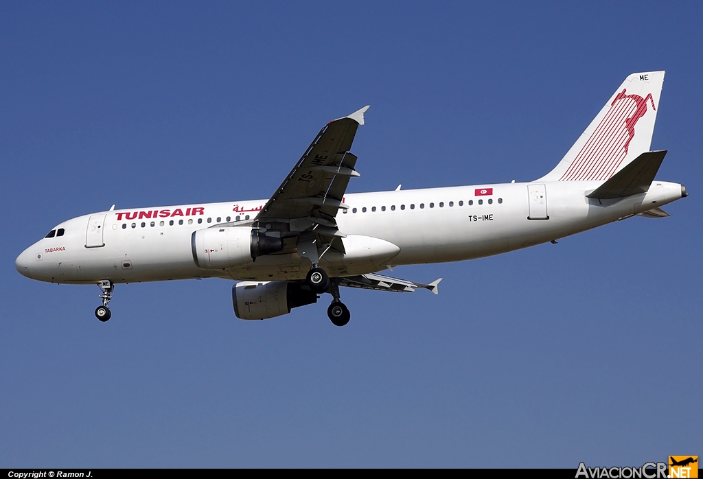 TS-IME - Airbus A320-211 - Tunisair