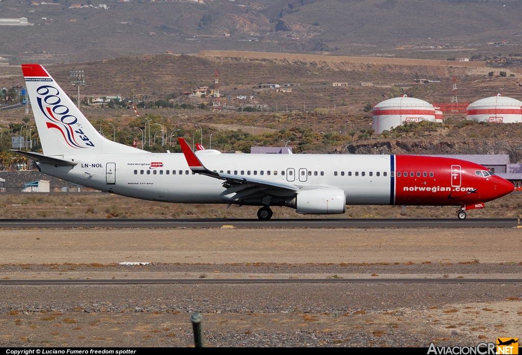 LN-NOL - Boeing 737-8Q8 - Norwegian Air Shuttle