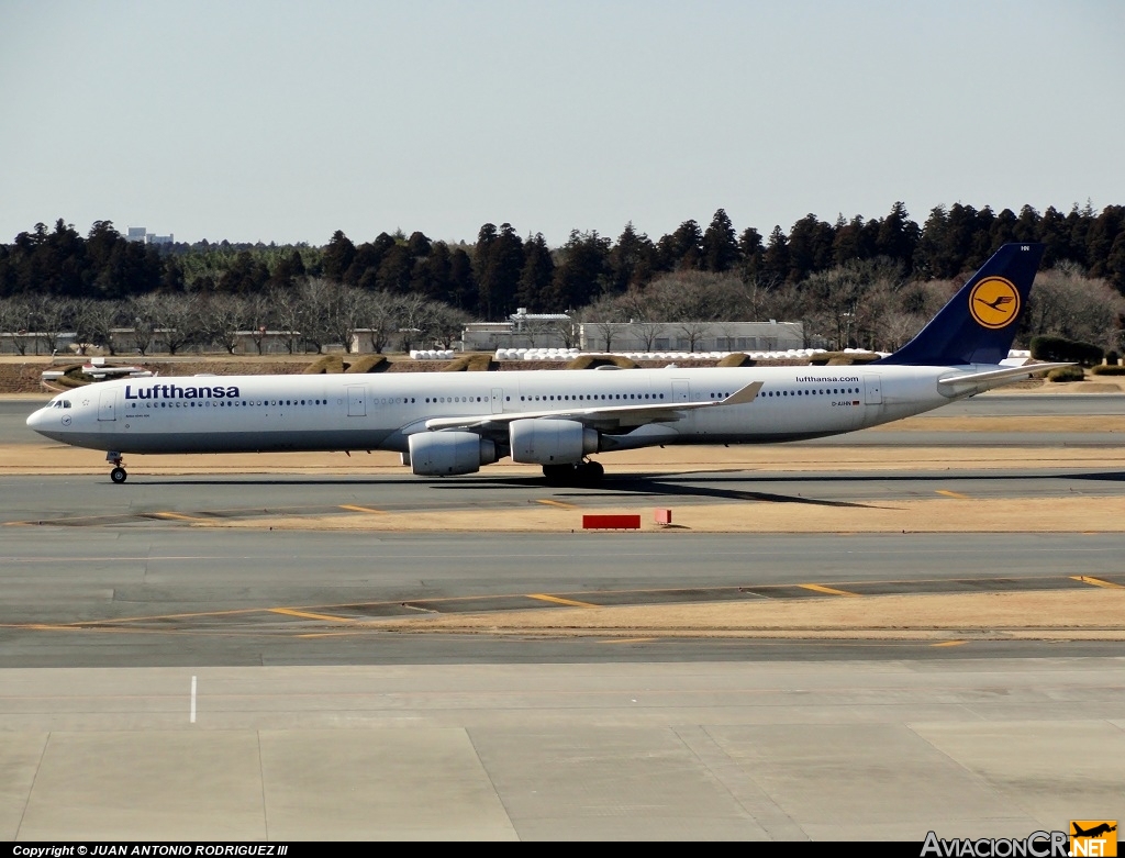 D-AIHN - Airbus A340-642 - Lufthansa