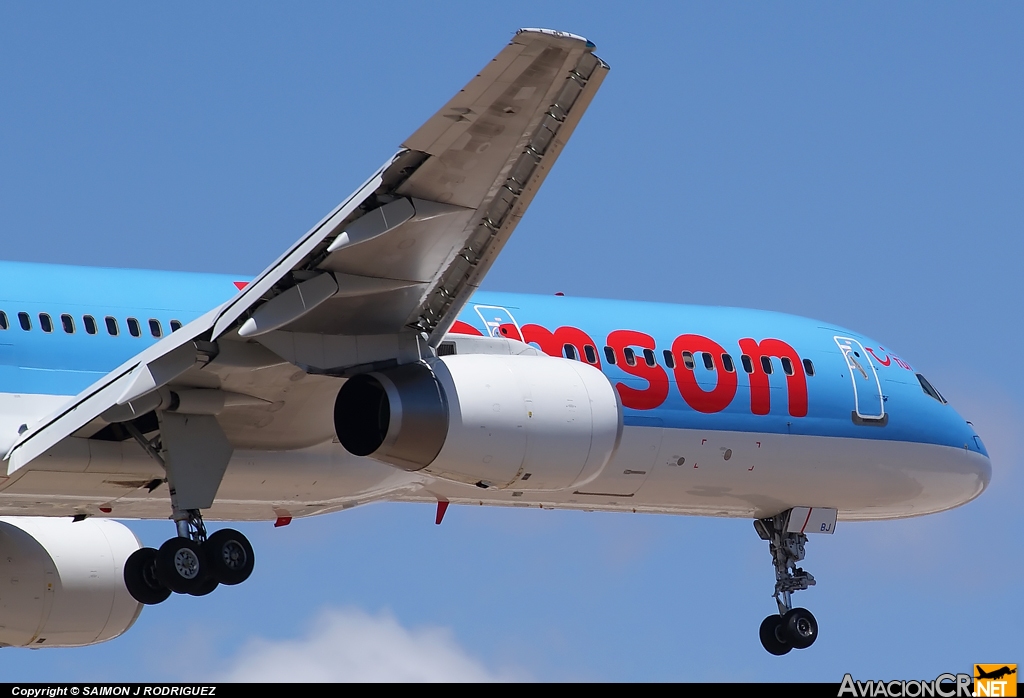 G-OOBJ - Boeing 757-2B7 - Thomson Airways