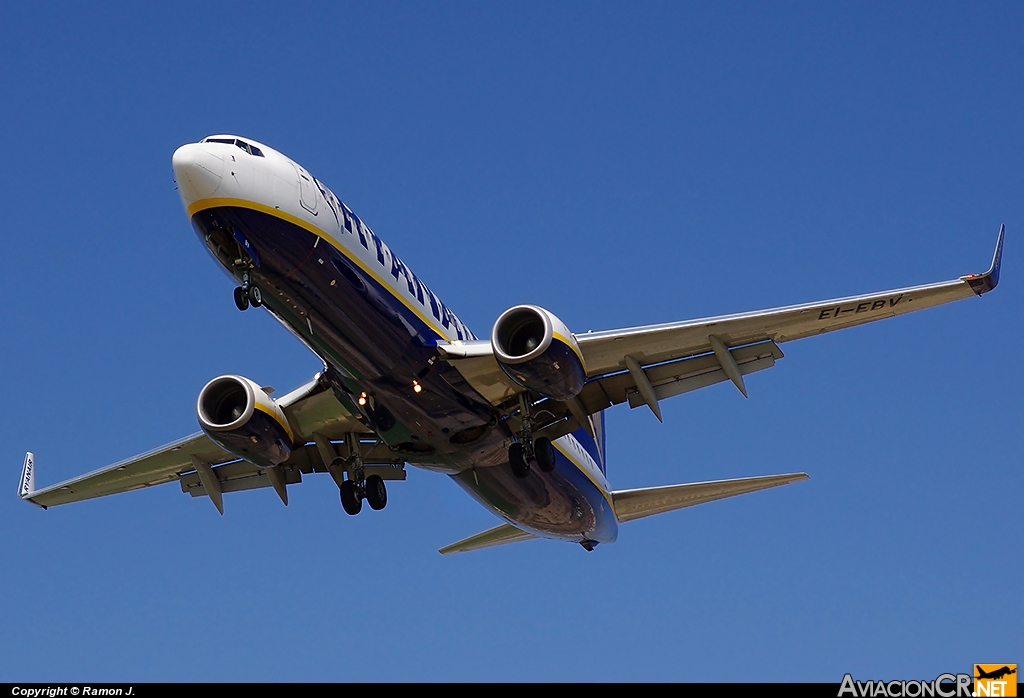 EI-EBV - Boeing 737-8AS - Ryanair