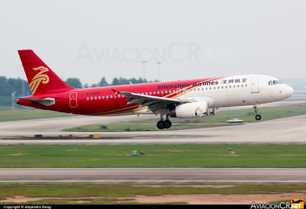 B-6691 - Airbus A320-232 - Shenzhen Airlines