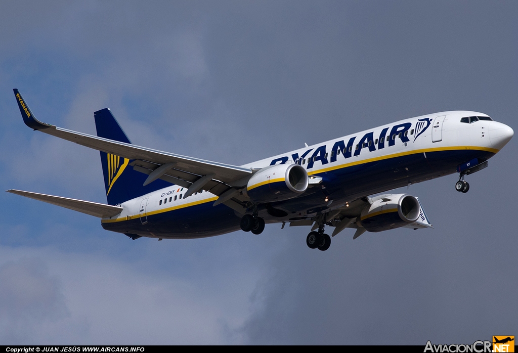 EI-ENY - Boeing 737-8AS - Ryanair