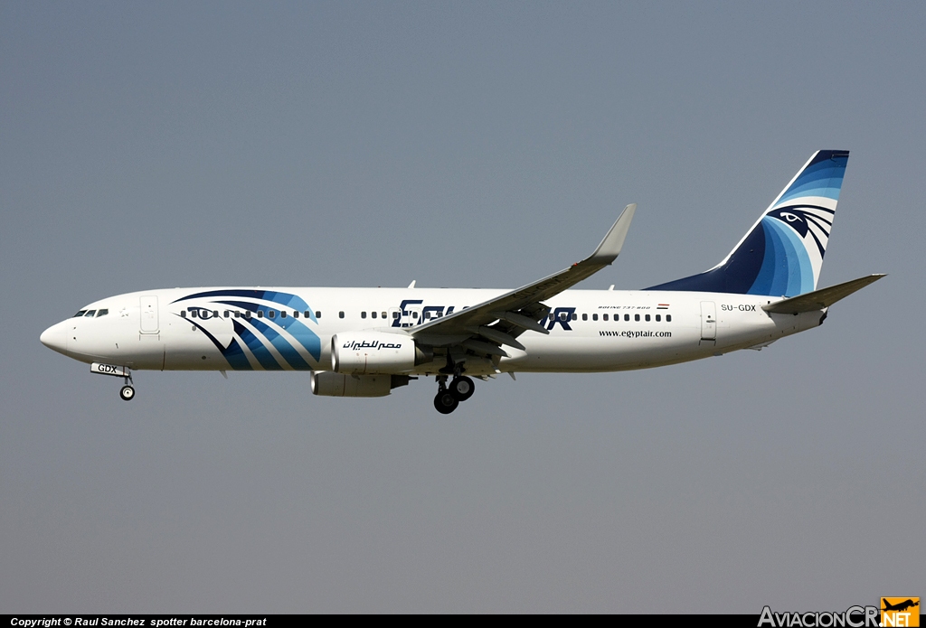 SU-GDX - B737-866 - EgyptAir
