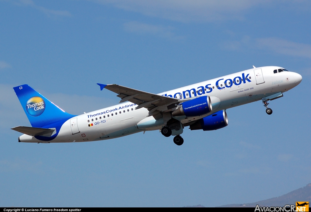 OO-TCI - Airbus A320-214 - Thomas Cook