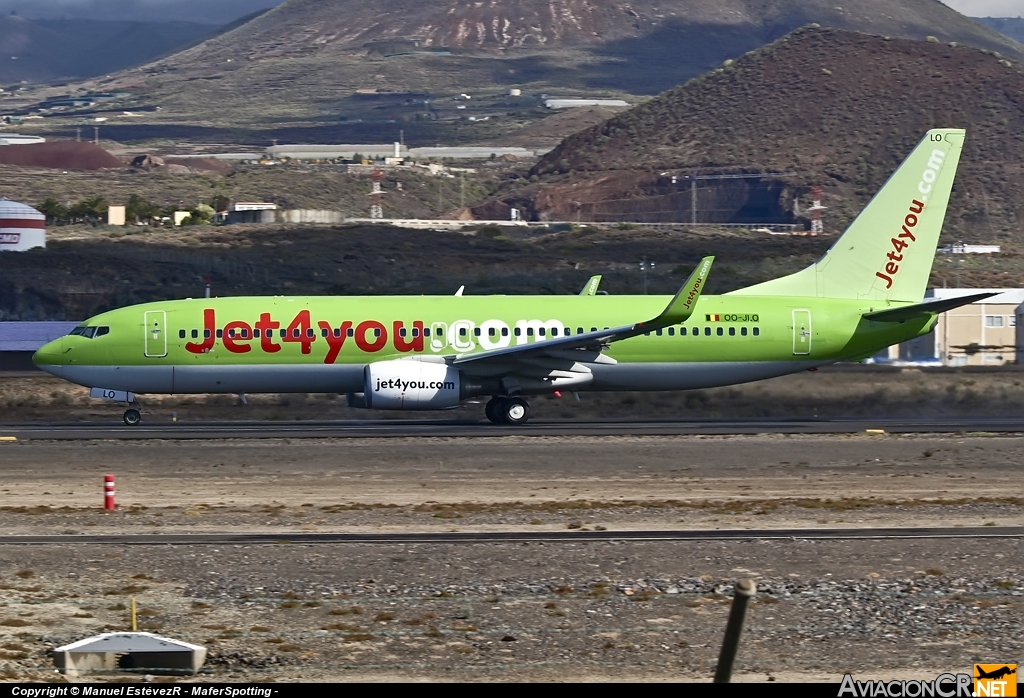 OO-JLO - Boeing 737-8K5 - Jet4You