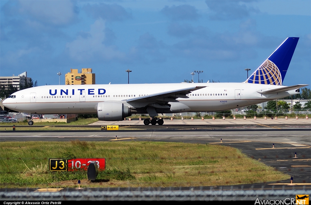 N76010 - Boeing 777-224(ER) - United Airlines (Continental Airlines)