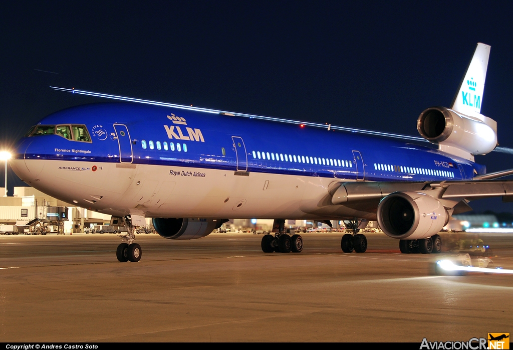 PH-KCD - McDonnell Douglas MD-11 - KLM - Royal Dutch Airlines