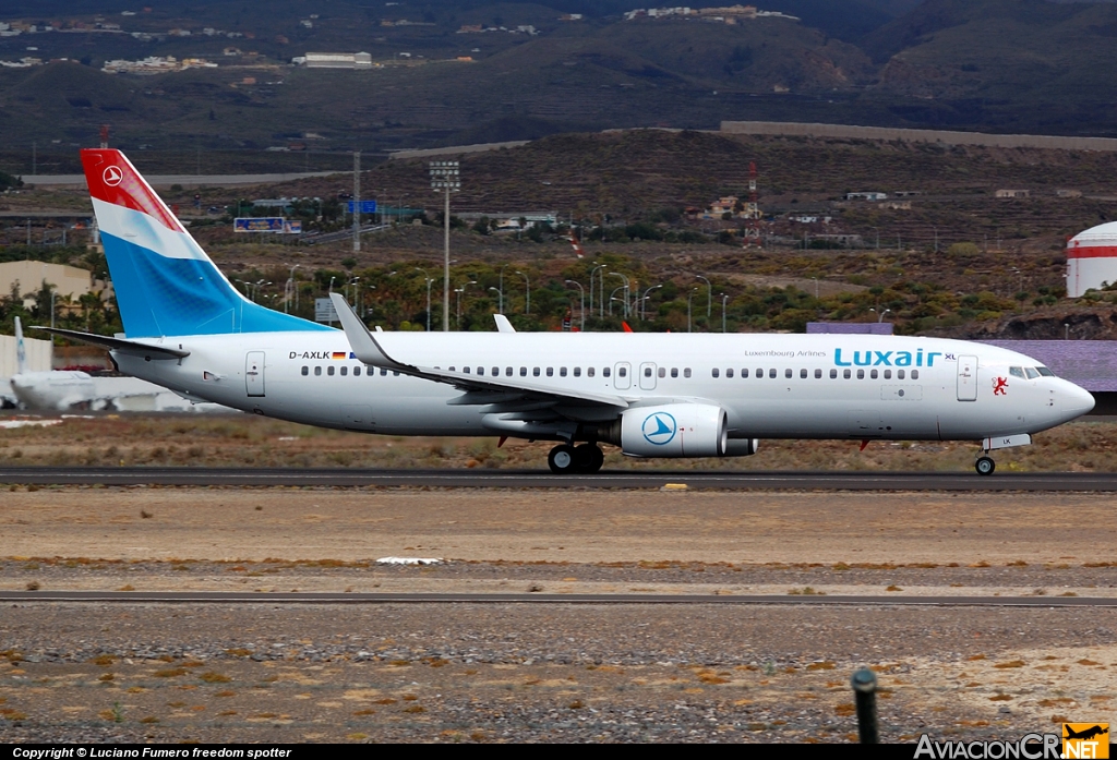 D-AXLK - Boeing 737-86J - Luxair - Luxembourg Airlines
