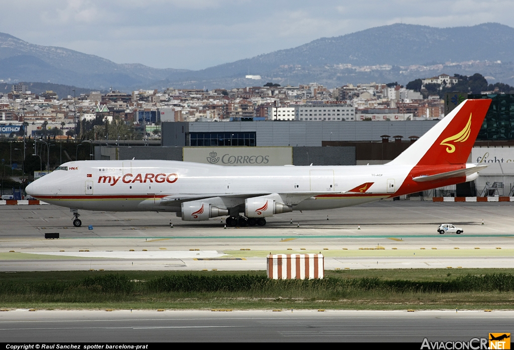 TC-ACF - Boeing 747-481(BDSF) - MyCargo