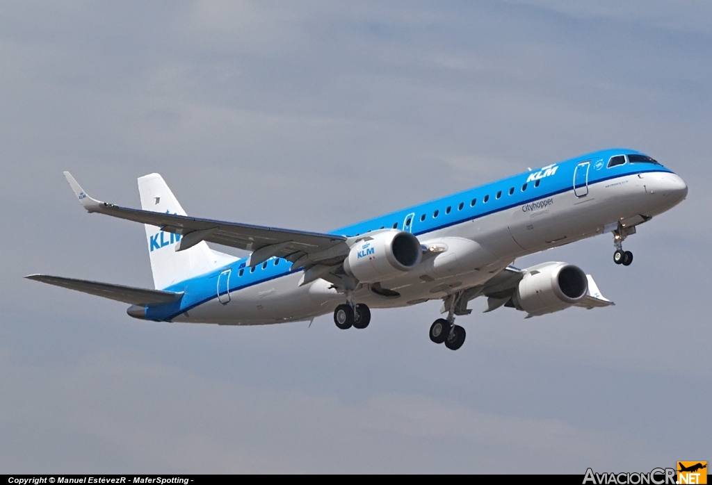 PH-EZV - Embraer 190-100STD - KLM-Cityhopper