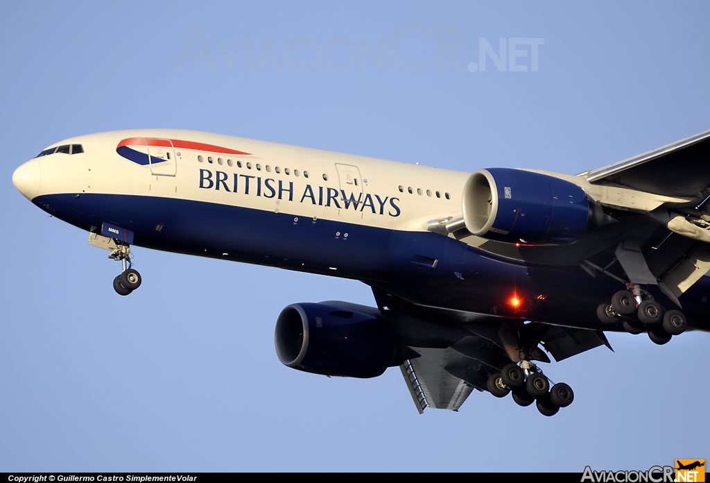 G-YMMS - Boeing 777-236/ER - British Airways