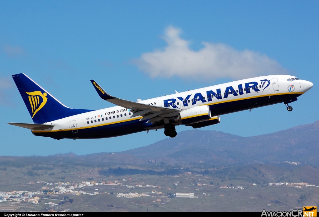 EI-DYL - Boeing 737-8AS - Ryanair