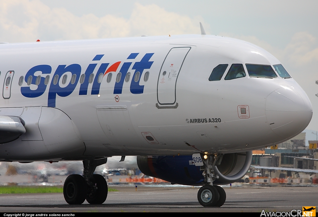 N608NK - Airbus A320-232 - Spirit Airlines