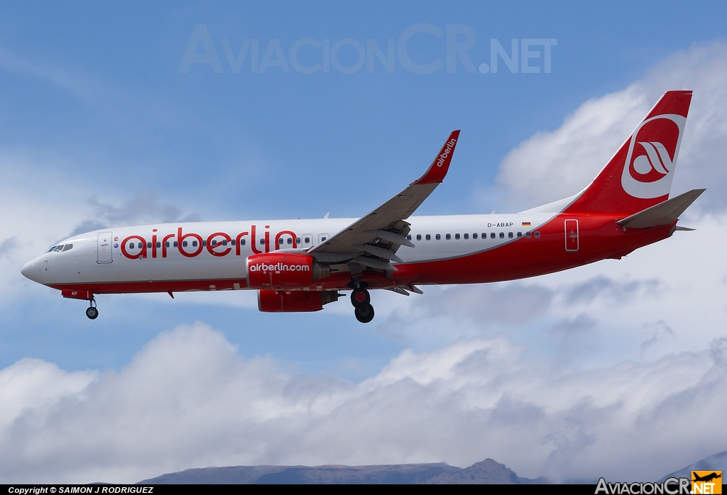 D-ABAP - Boeing 737-86J - Air Berlin