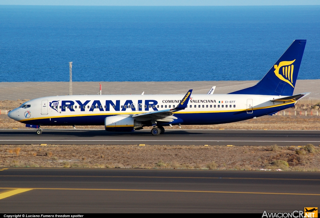 EI-EFF - Boeing 737-8AS - Ryanair