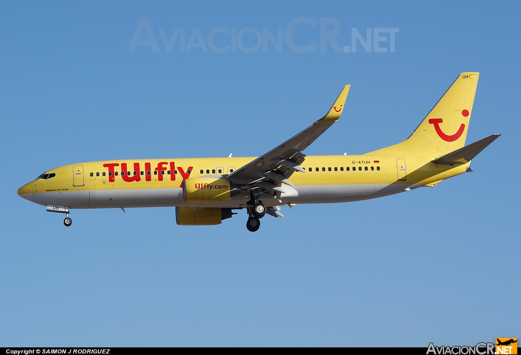 D-ATUH - Boeing 737-8K5 - TUIfly