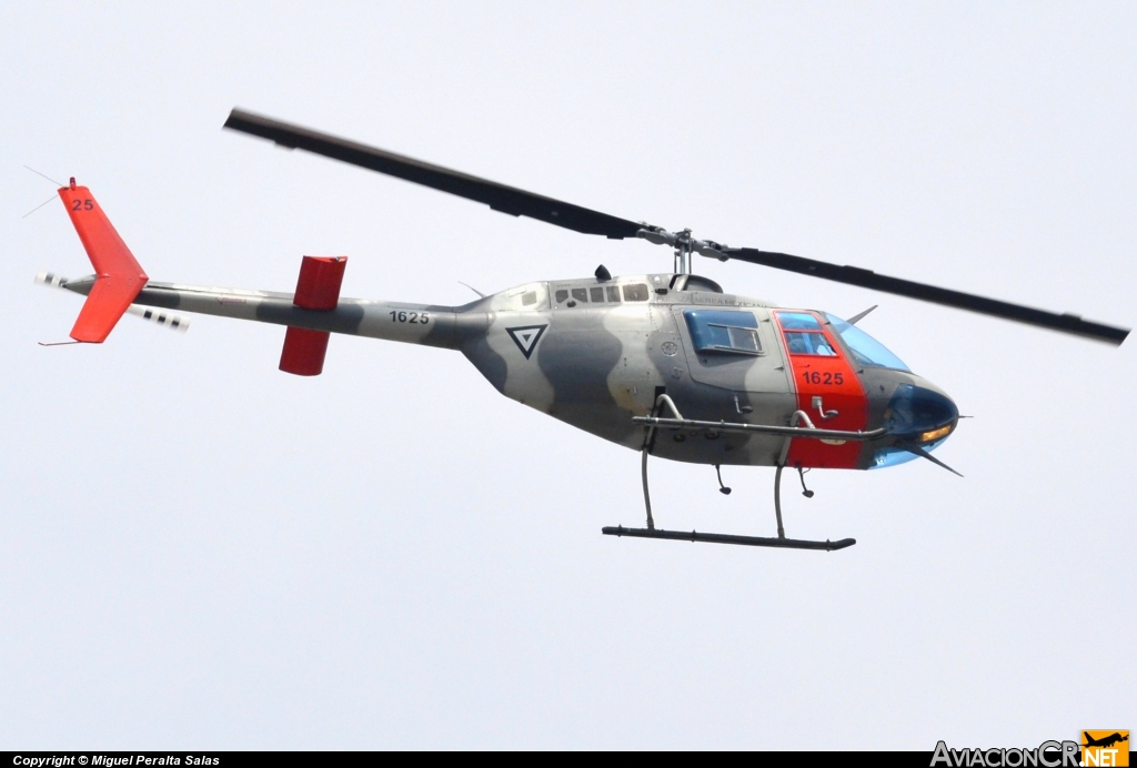 1625 - Bell 206A JetRanger - Fuerza Aerea Mexicana FAM