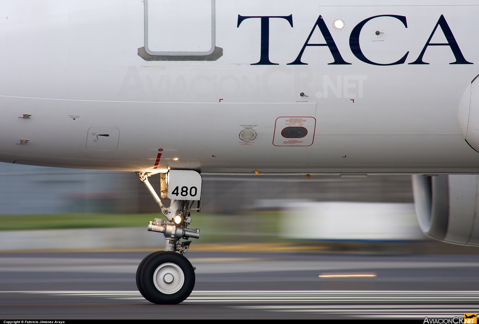 N480TA - Airbus A319-132 - TACA