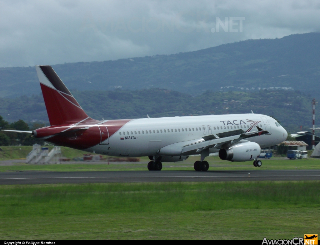 N684TA - Airbus A320-233 - TACA
