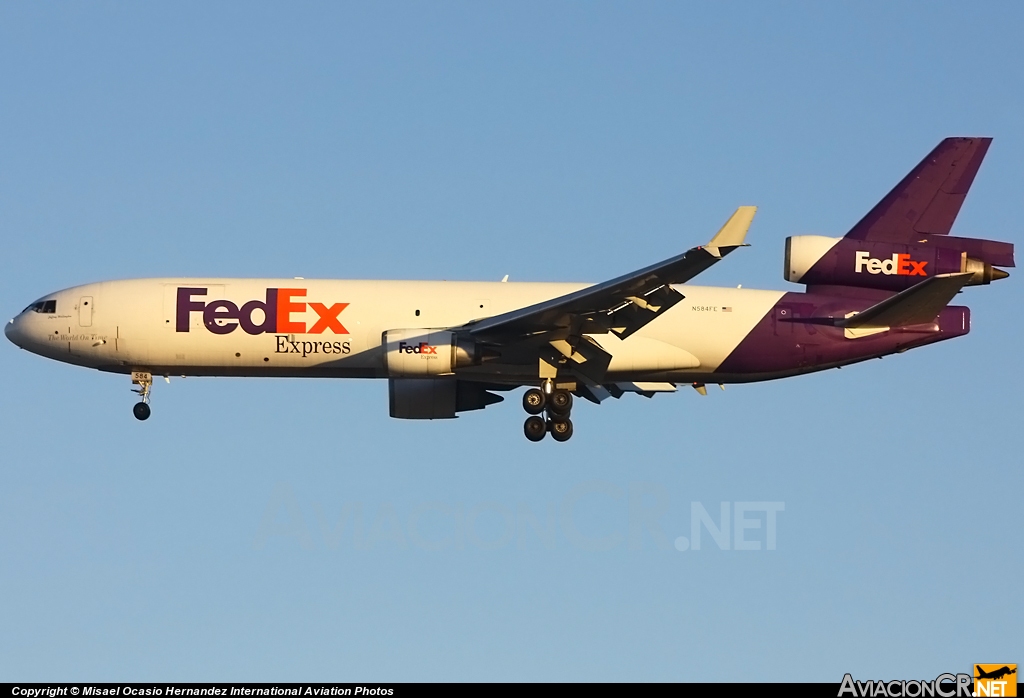 N584FE - McDonnell Douglas MD-11(F) - FedEx