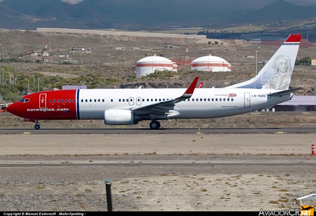 LN-NOU - Boeing 737-8FZ - Norwegian Air Shuttle