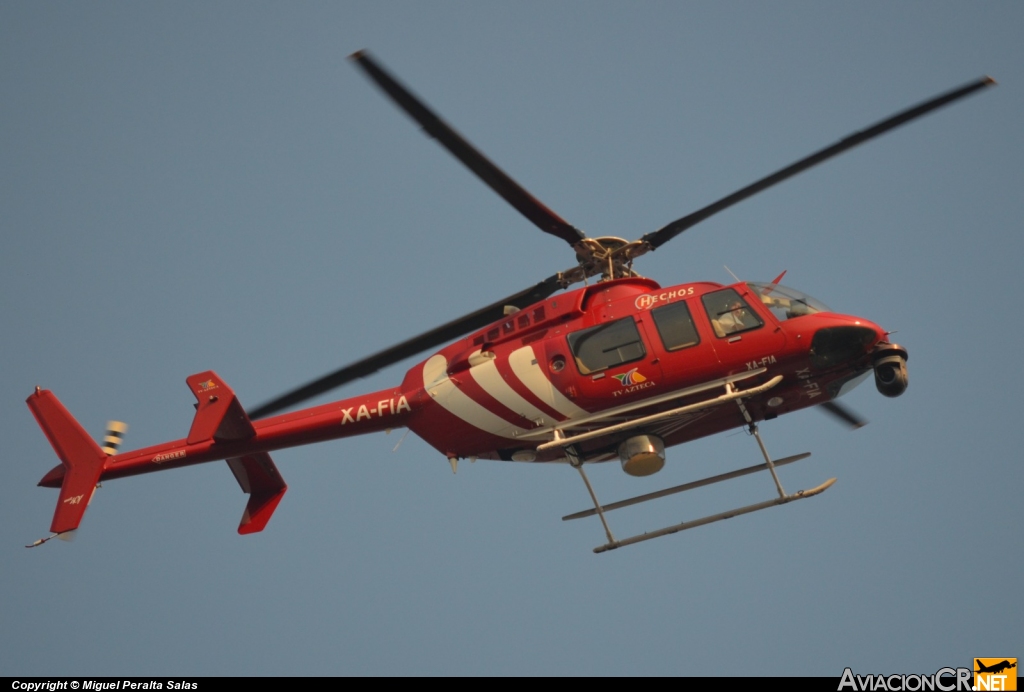 XA-FIA - Bell 407 - TV Azteca