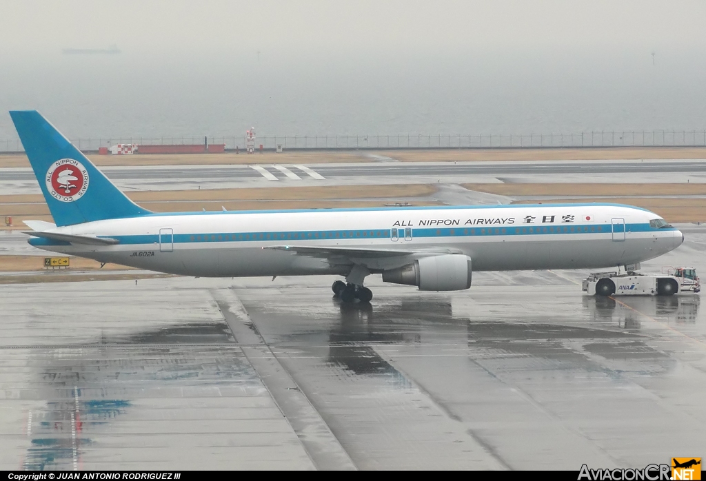 JA602A - Boeing 767-381 - All Nippon Airways (ANA)