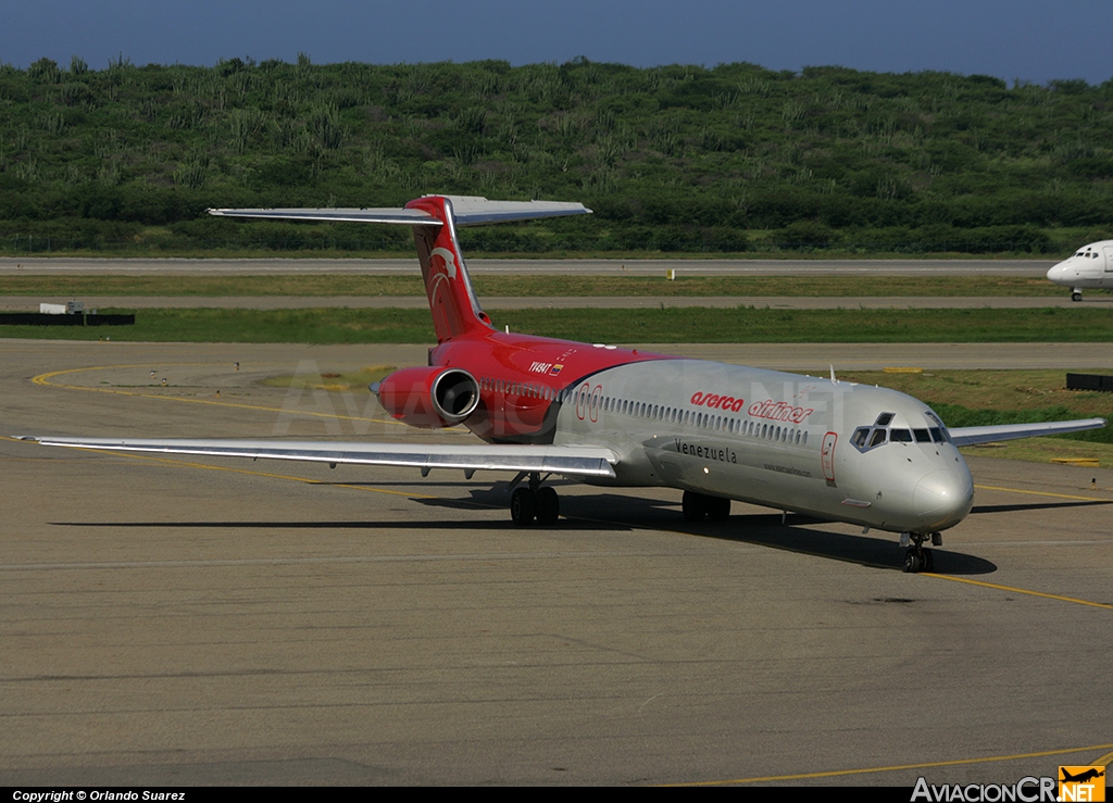 YV494T - McDonnell Douglas MD-83 (DC-9-83) - Aserca Airlines