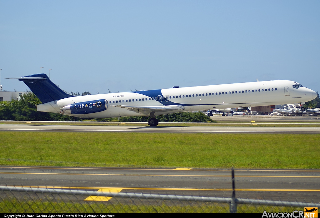 N836RA - McDonnell Douglas MD-83 (DC-9-83) - Falcon Air