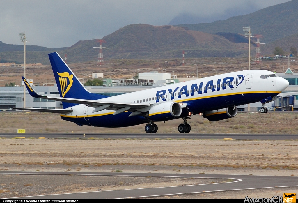 EI-DLW - Boeing 737-8AS - Ryanair