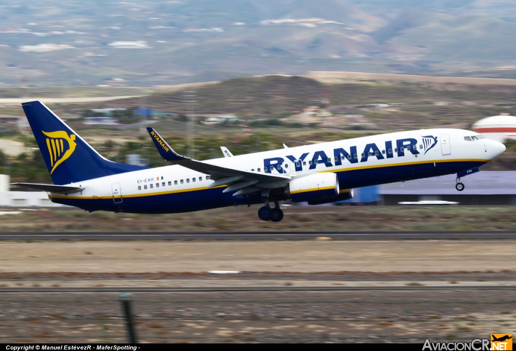 EI-EVH - Boeing 737-8AS - Ryanair