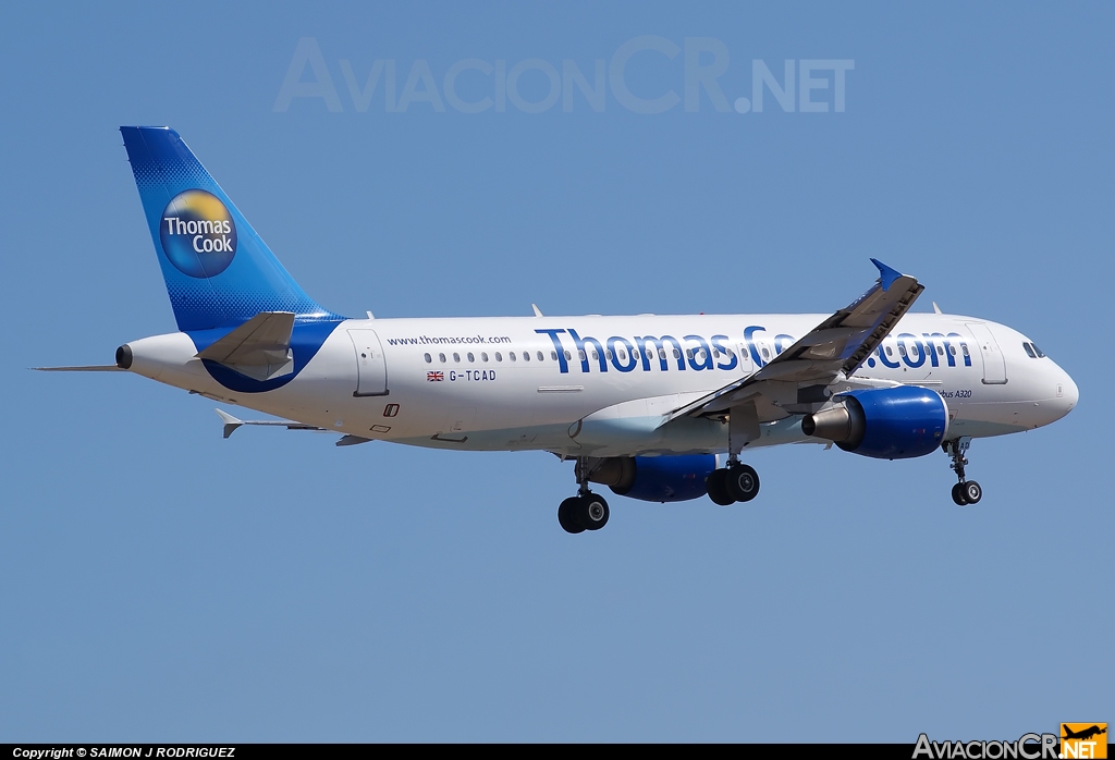 G-TCAD - Airbus A320-214 - Thomas Cook Airlines