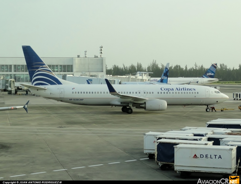 HP-1538CMP - Boeing 737-8V3 - Copa Airlines