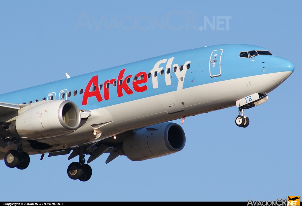 PH-TFB - Boeing 737-8K5 - ArkeFly