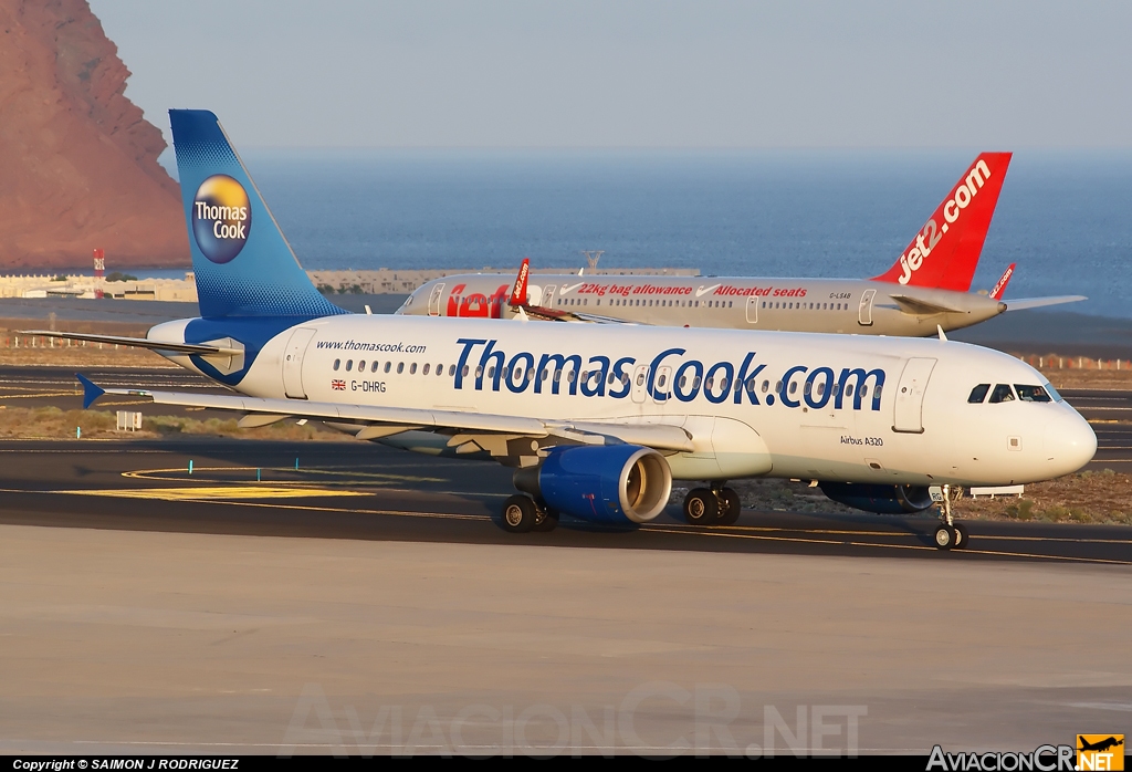 G-DHRG - Airbus A320-214 - Thomas Cook Airlines