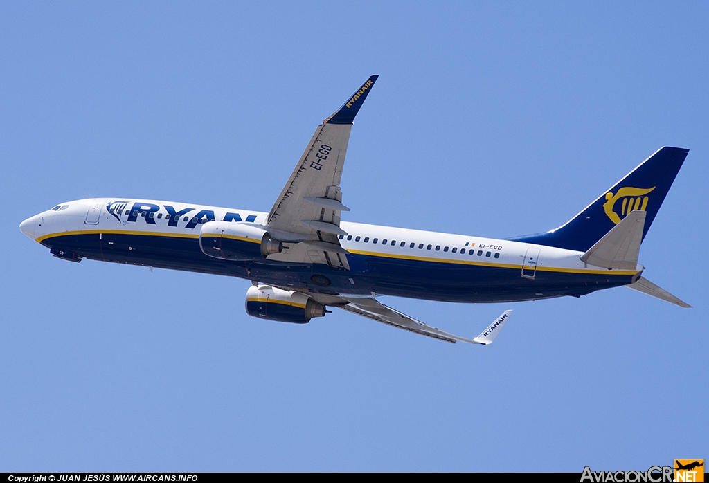 EI-EGD - Boeing 737-8AS - Ryanair